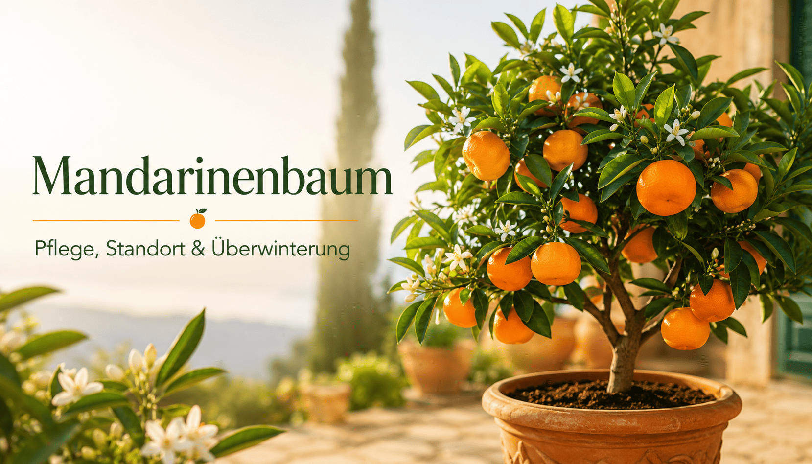 Mandarinenbaum Pflege  Standort, Gieen & Tipps