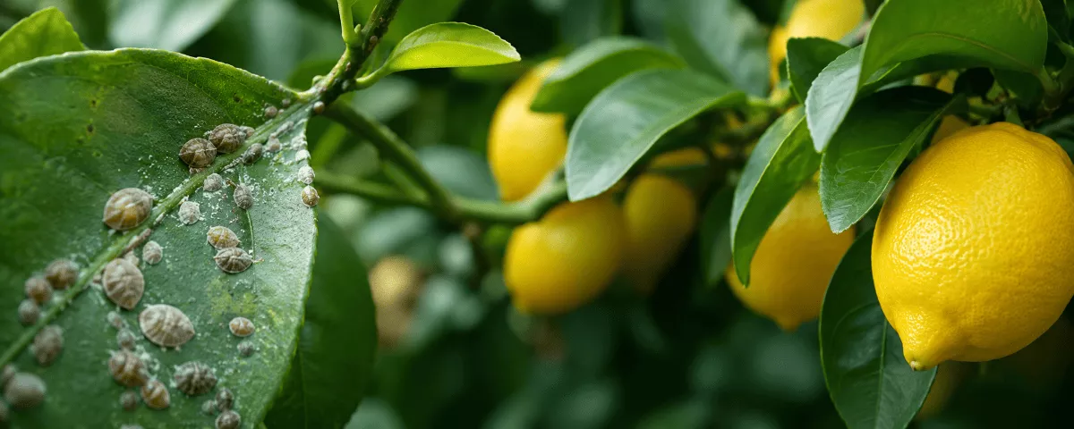 Schildläuse an Zitruspflanzen