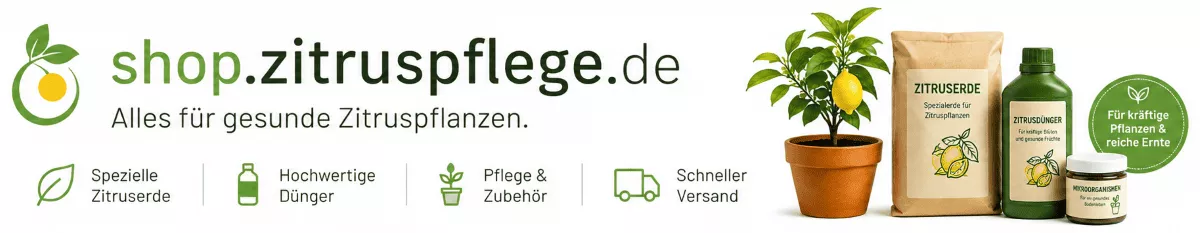 Nährstoffreiche Erde für Zitronenbäume