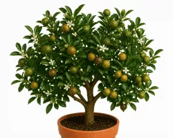 Chinotto Citrus myrtifolia Pflanze
