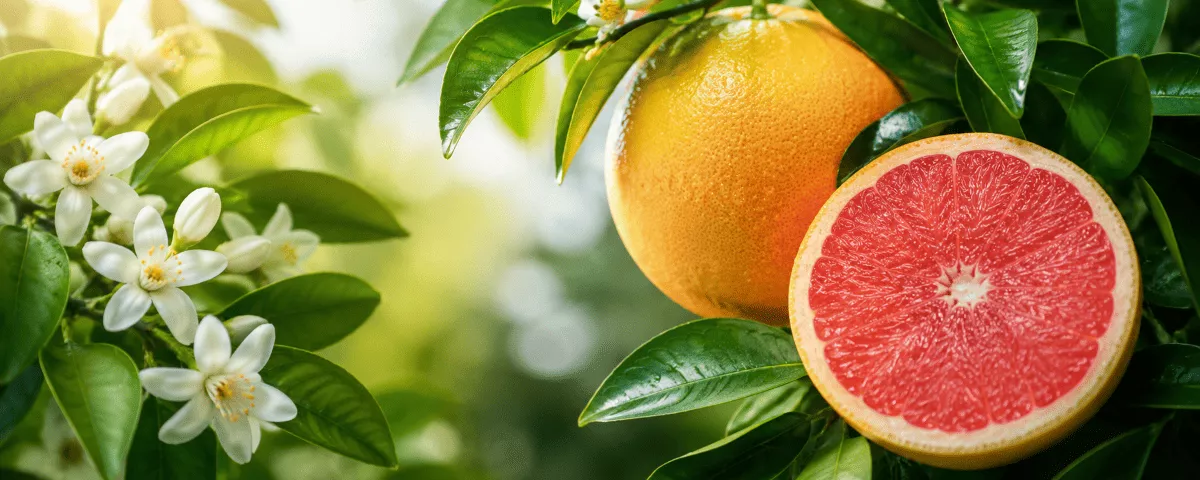 Grapefruitbaum Frucht