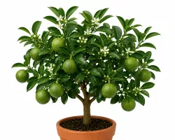 Kabosu Citrus sphaerocarpa Pflanze