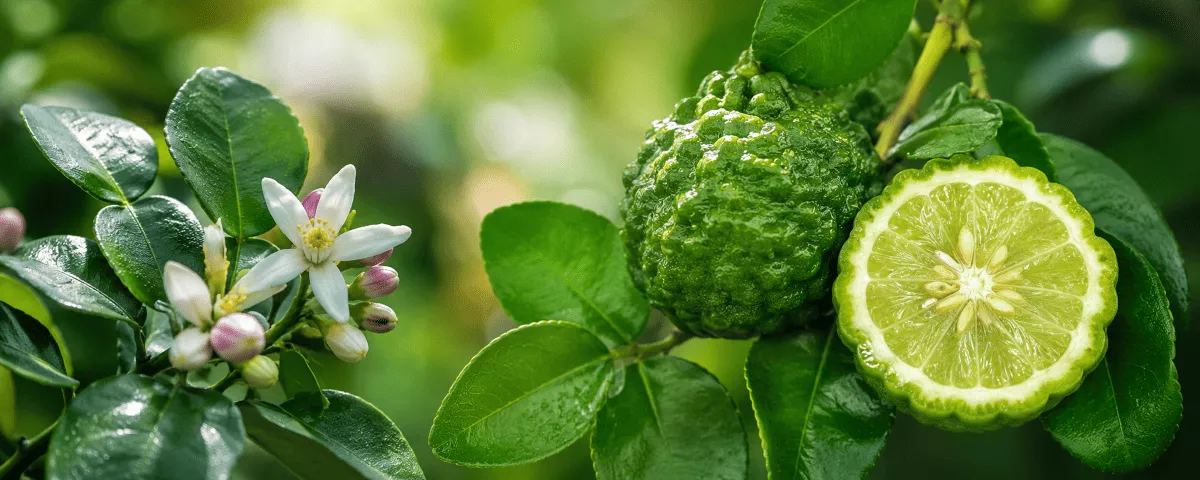 Kaffir-Limette Frucht