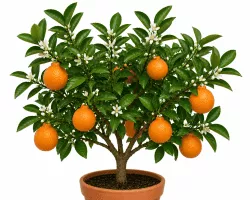 Tangelo Citrus Hybrid Pflanze