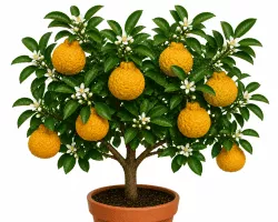 Ugli-Frucht Citrus Hybrid Pflanze