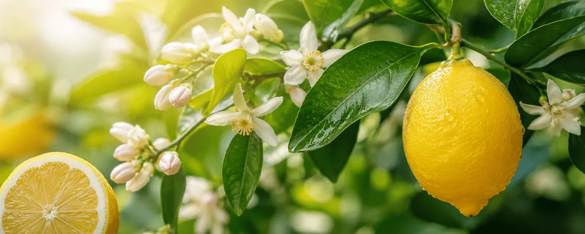 Zitronenbaum Frucht