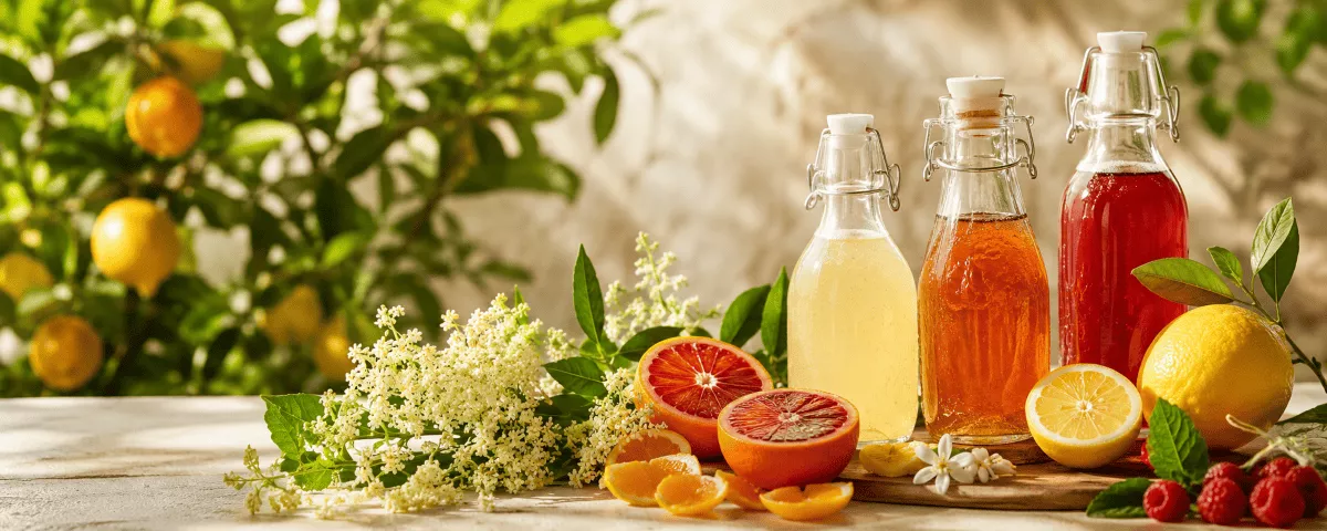 Sirup aus Zitronen, Orangen und Limetten selber machen